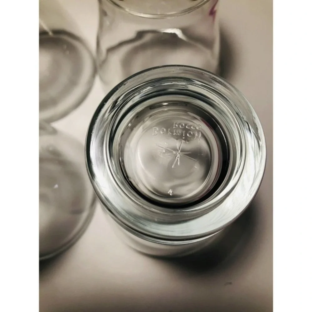 Set of 4 Bormioli Rocco Vintage Cocktail Glasses
